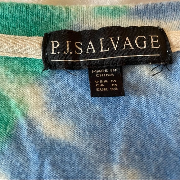 PJ SALVAGE Tie Dye Sweatshirt Size Medium - Picture 4 of 8